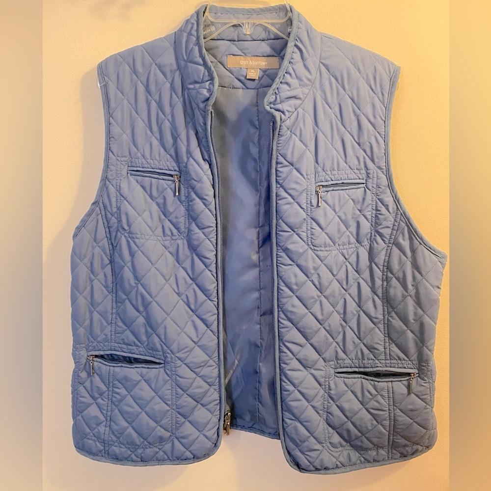 Lightweight blue vest